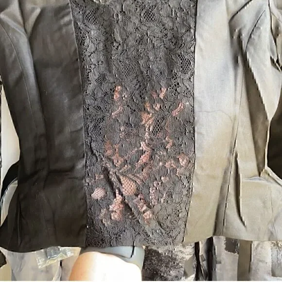 NWT Lip Service x Widow Deceased but Still Dreaming Belted Jacket - Picture 5 of 13